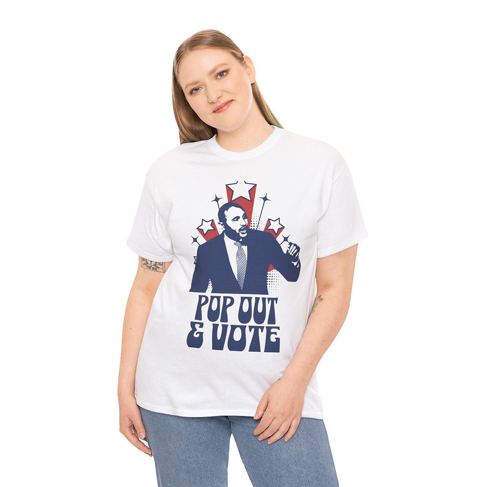 Thumbnail: Pop Out & Vote Graphic Tee