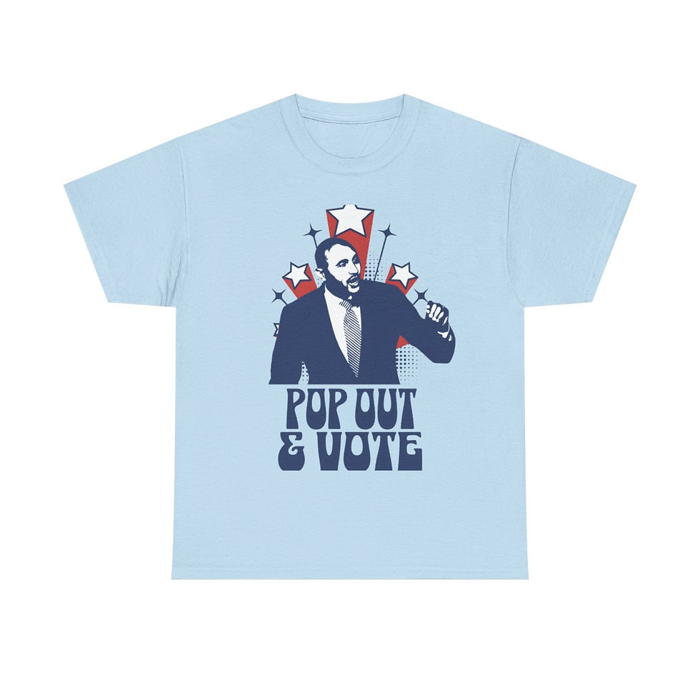 Thumbnail: Pop Out & Vote Graphic Tee
