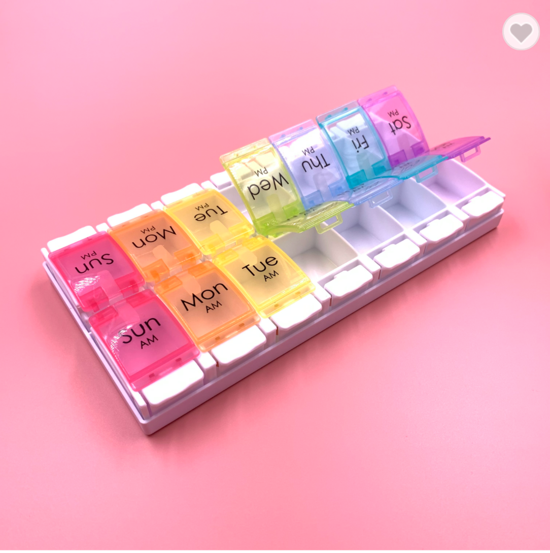 Rainbow Pill Organizer