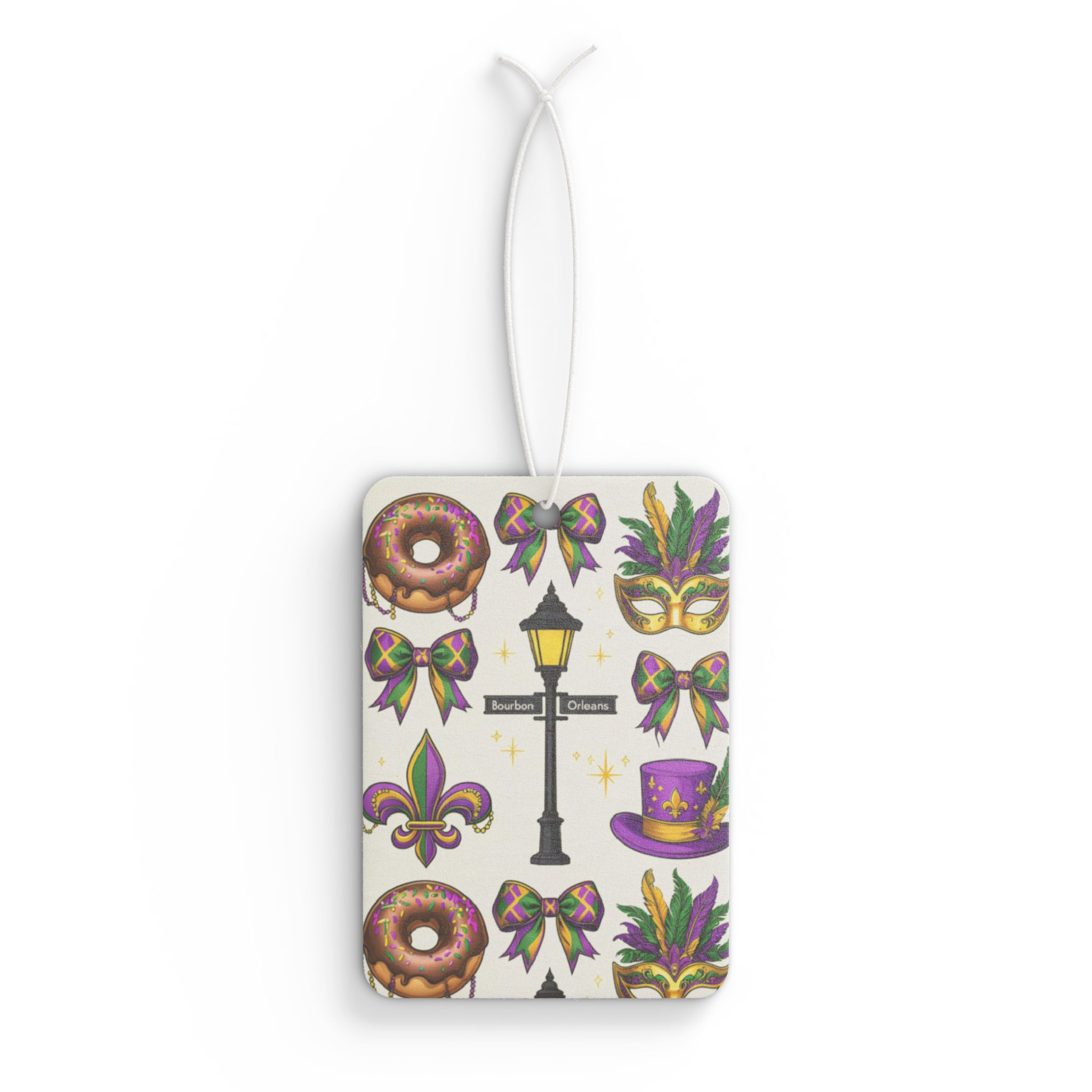 Mardi Gras Car Air Freshener
