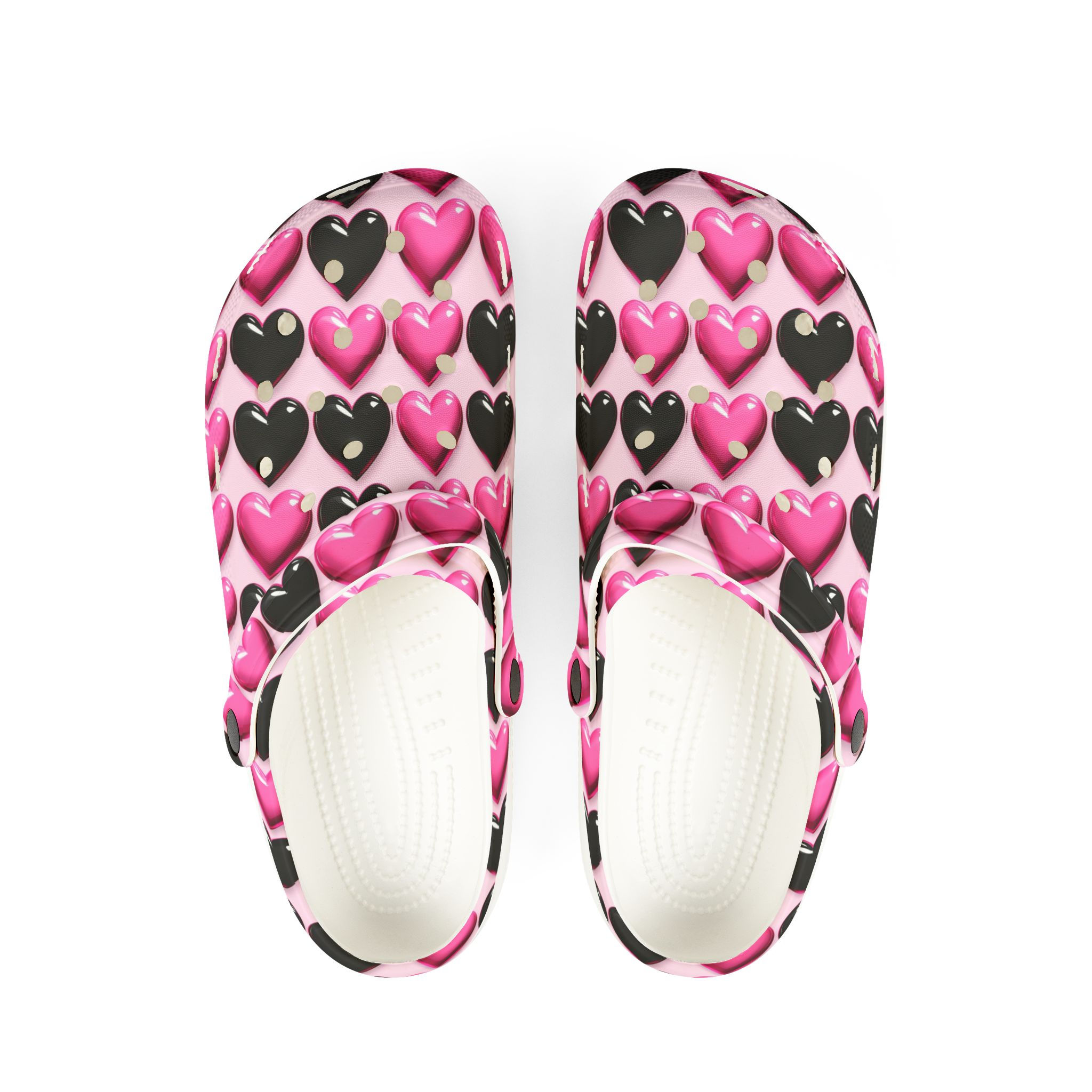 Hearts EVA Foam Rubber Shoes