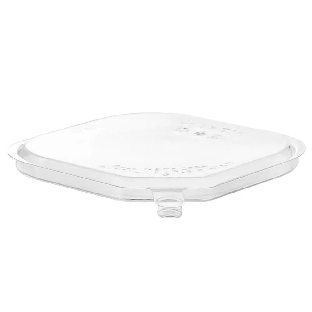 Clear rPET Square Deli Container Lids