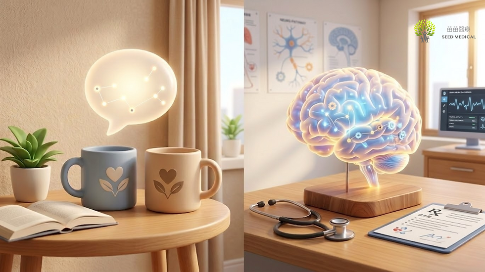 精神科心理輔導分別精神專科醫生醫學評估
