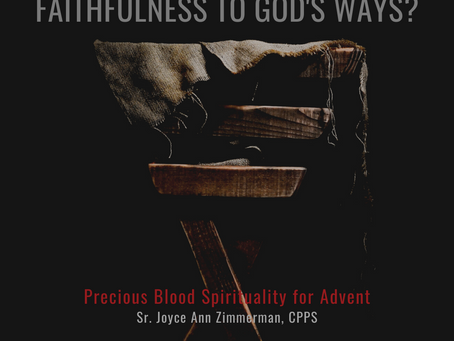 A Precious Blood Advent, 4th Sunday
