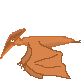 Pterodaktyl pohyb
