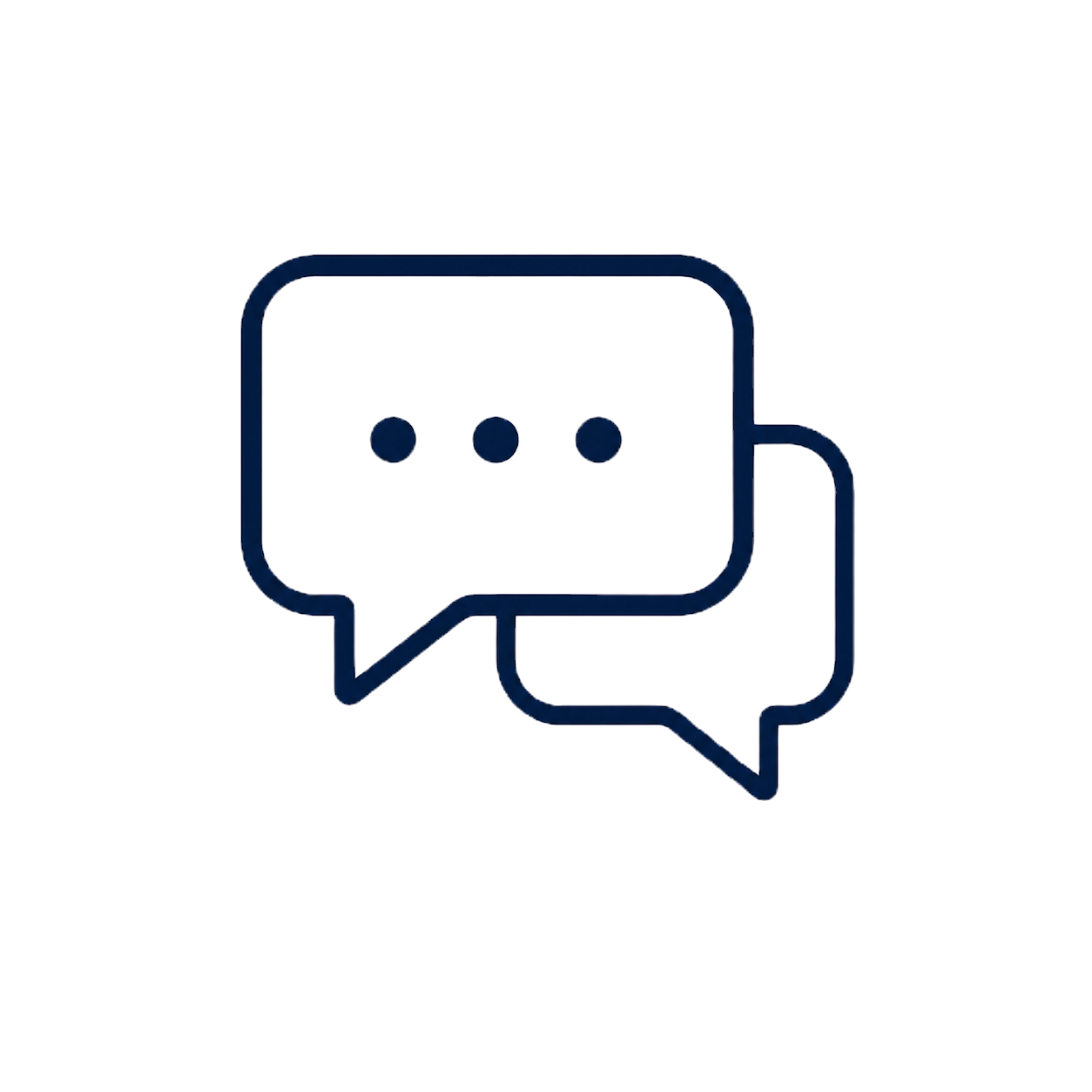 Just a conversation icon