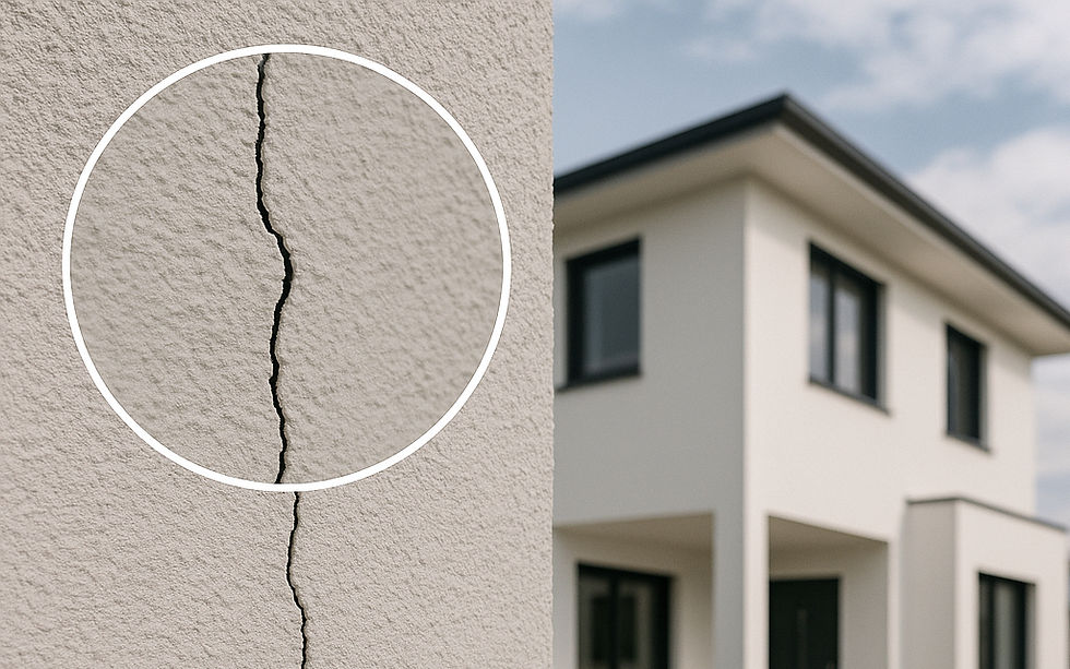 parede com rachadura