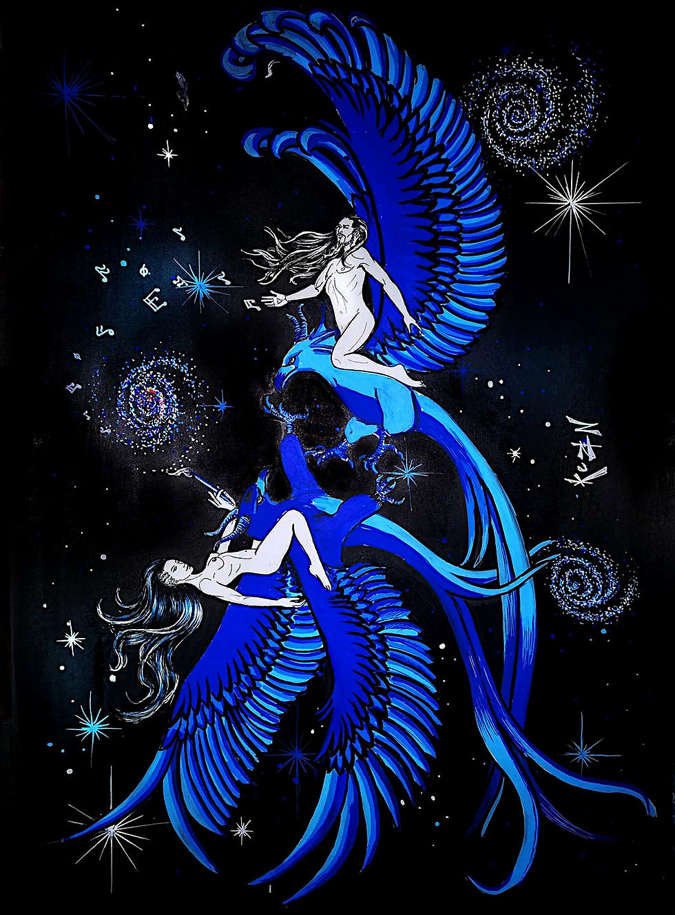 Miniatura: Vuelo reversible — Obra original