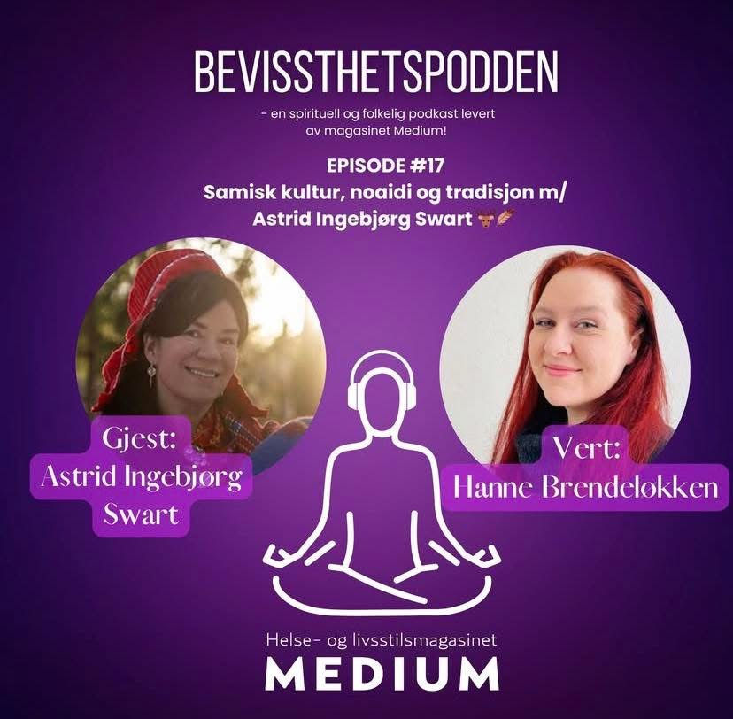 Invitasjon til podkast med Medium Magasin Bevissthetspodd med Hanne Brendeløkken