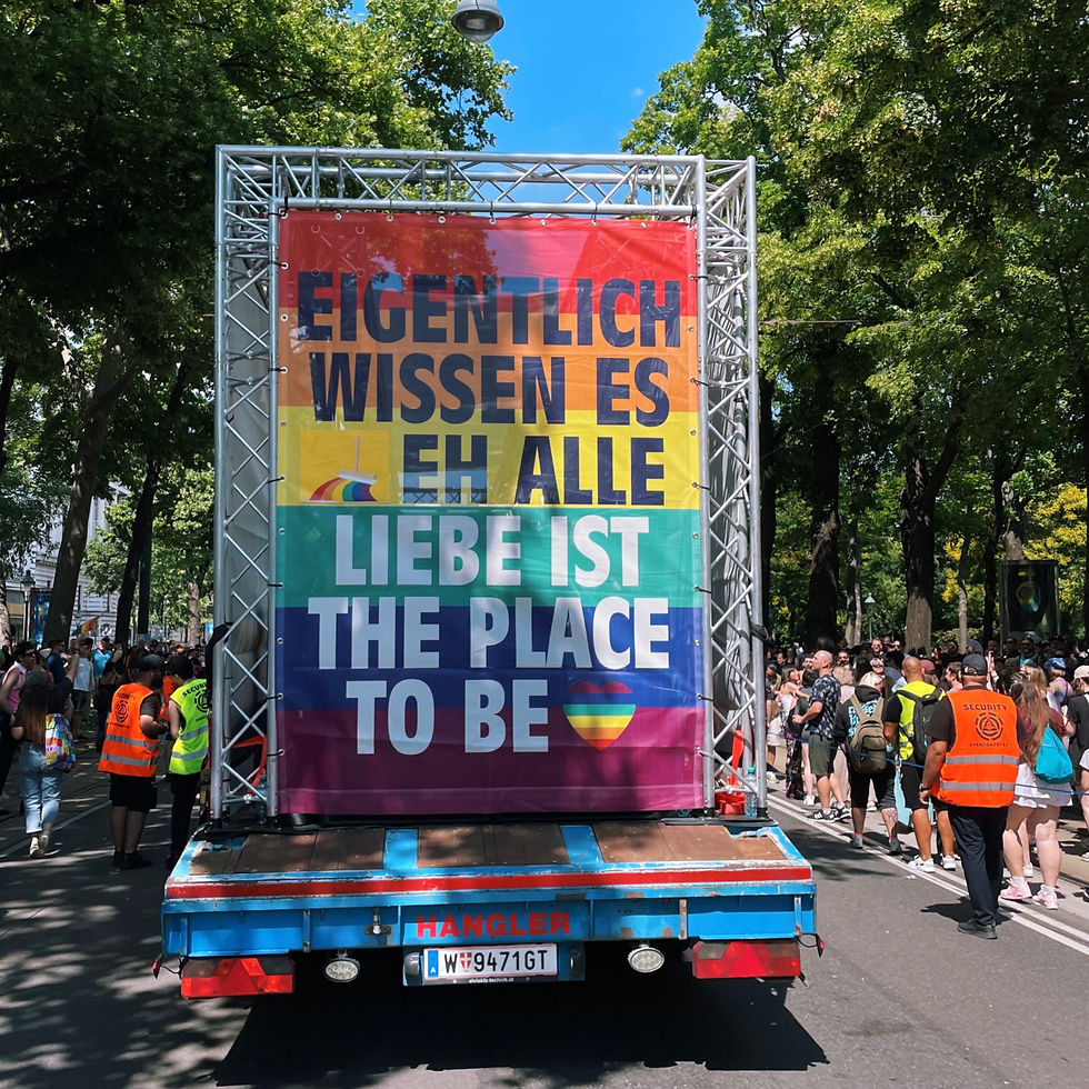 Wir brauchen alle ein bisschen viel Liebe.