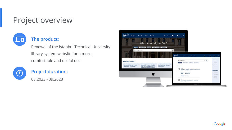Google UX Design Certificate - Portfolio Project 2 - Case study slide deck [Template] (1)_