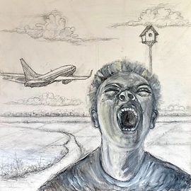 painting moonandrene