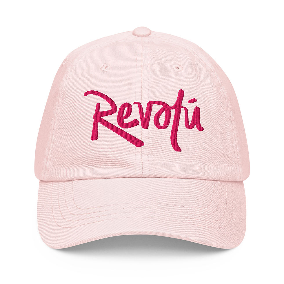 Thumbnail: Premium Embroidered Revolu Dad Hat 