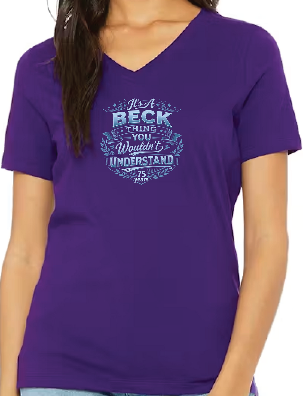 Thumbnail: Women's V-Neck, It's A Beck Thing