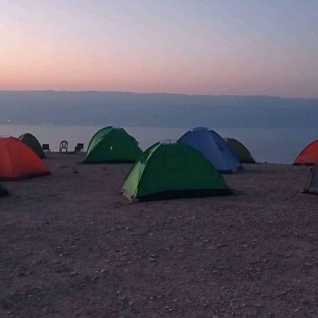 Camping-sea-Palestine