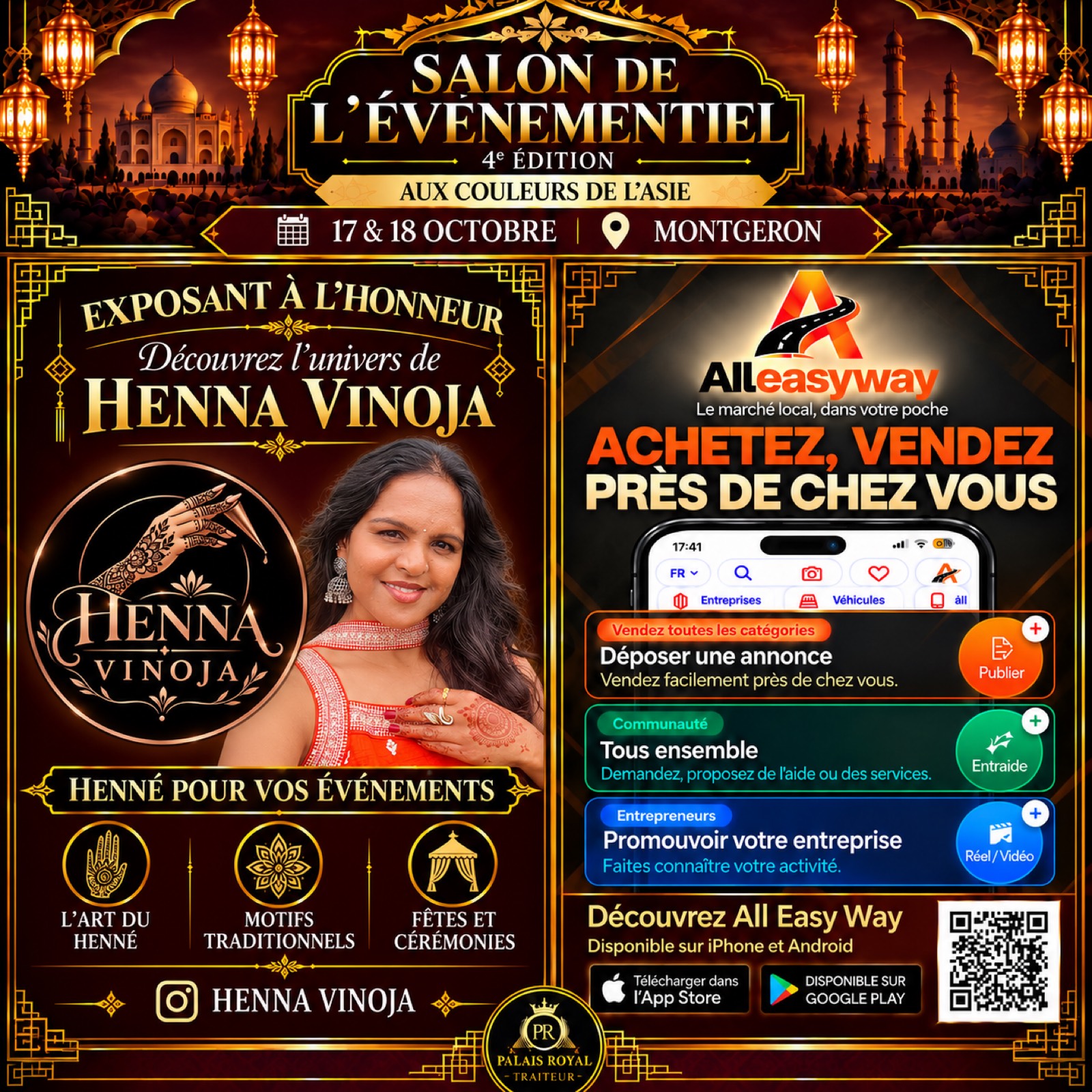 Prestation Henné Artistique - Henna Vinoja