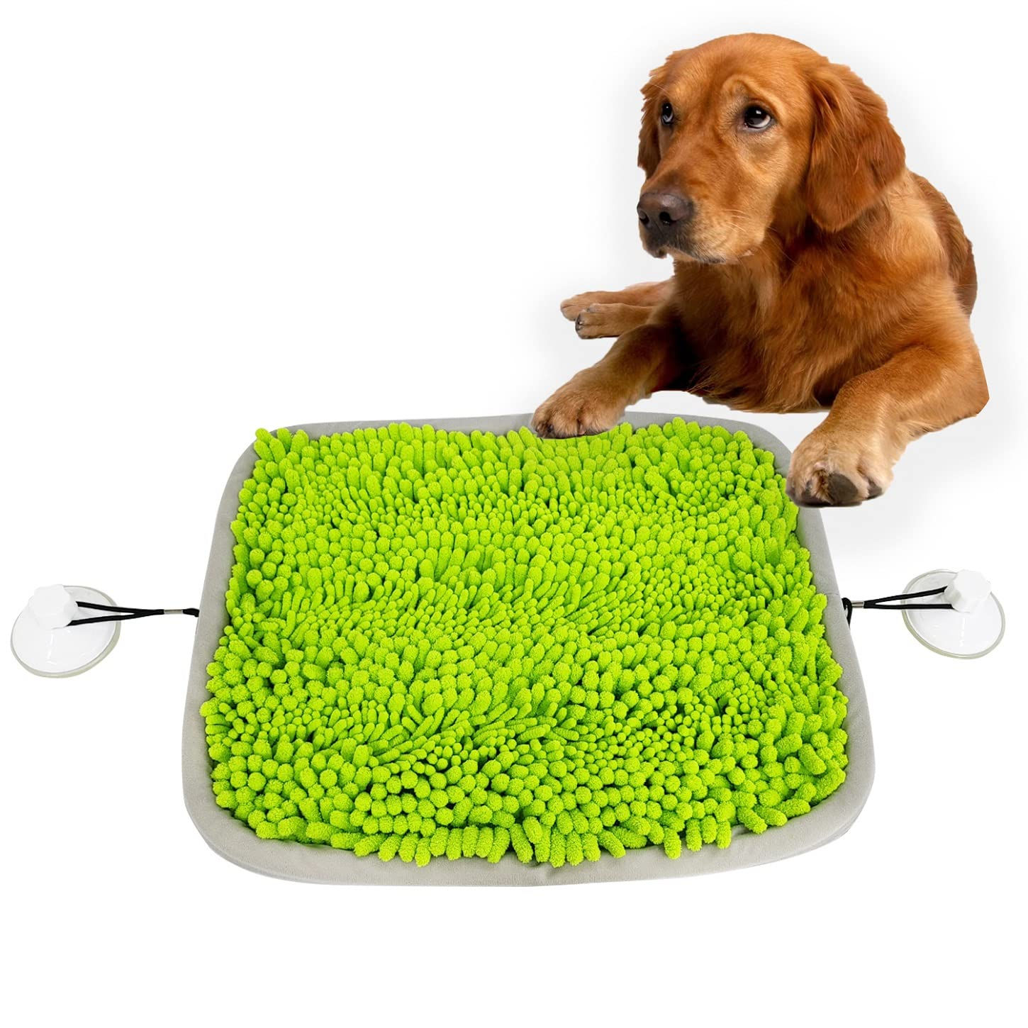 Snuffle Mat for Dogs 17 x 21 Dog Sniffing Mat Feed Game for Boredom Encourages N
