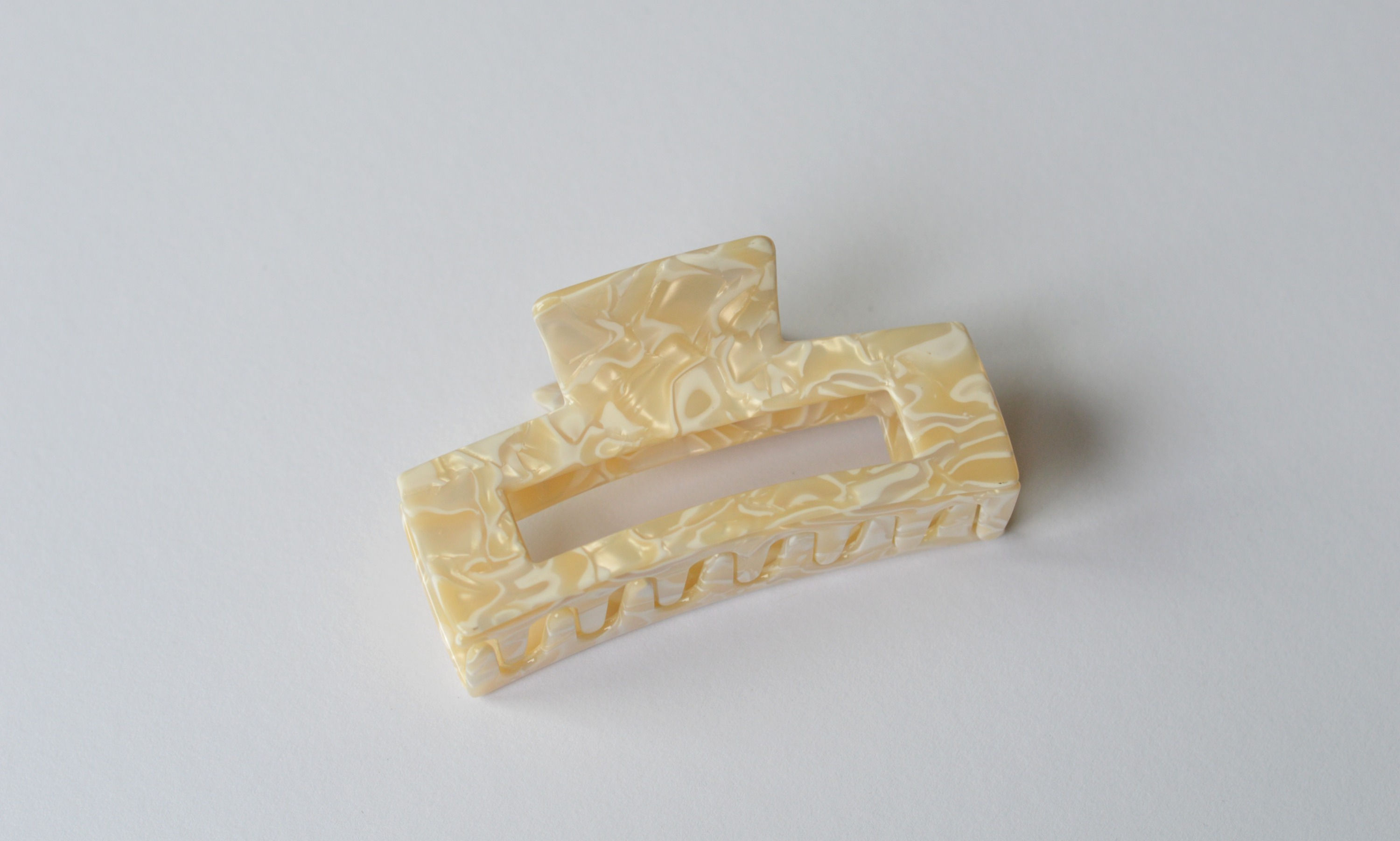 Haarspange langes Haar Ivory L
