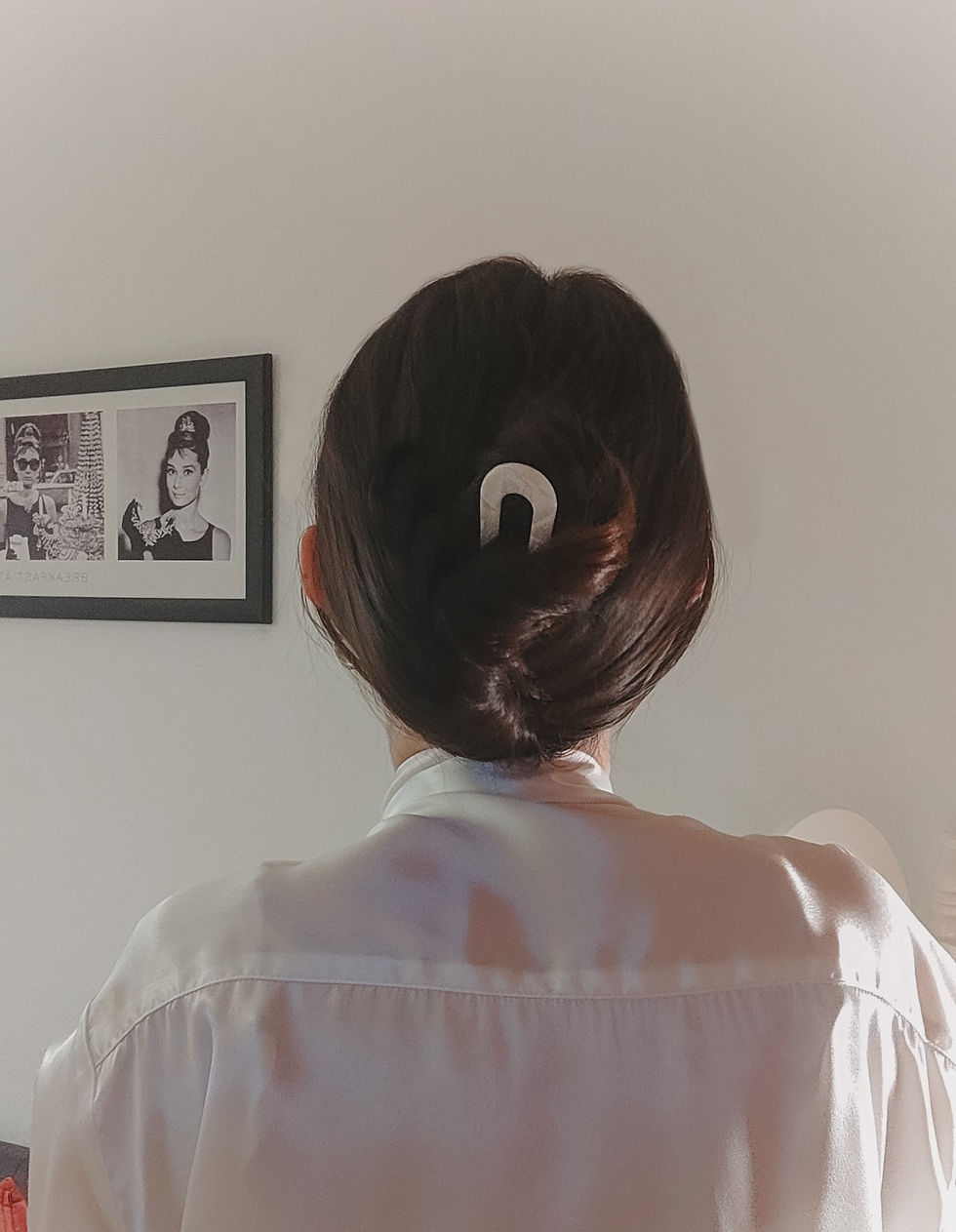 Thumbnail: haare mit haarnadel hochstecken, haarschmuck haarnadel