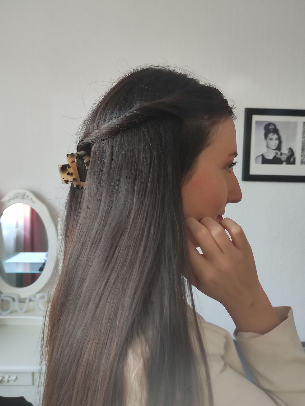 Miniaturbild: mini-haarspange braun