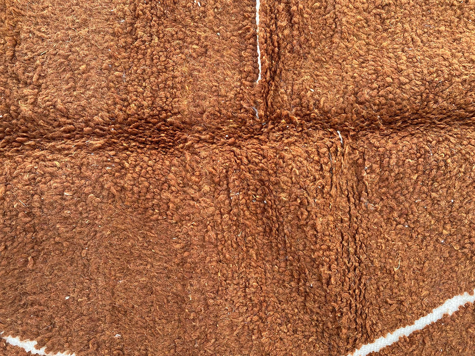 Thumbnail: Delightful Beni ouarain rug , Moroccan Custom-Made Rug, Berber Rug