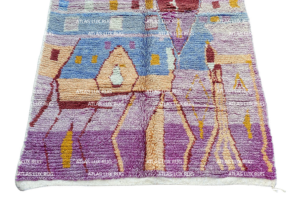 Thumbnail: Amazing Boujaad Rug, Azilal Berber Rug , Handmade Rug, Sheep Wool Rug, Area Rug