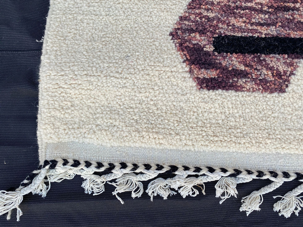 Thumbnail: Moroccan rugs beni ourain, Washable rugs,  Beni ourain rug, Hallway rug, teppich