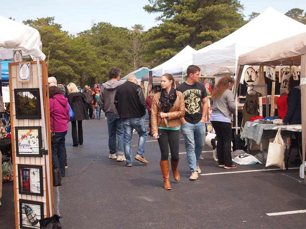 Flea Market at The Historic Village at Allaire State Park
