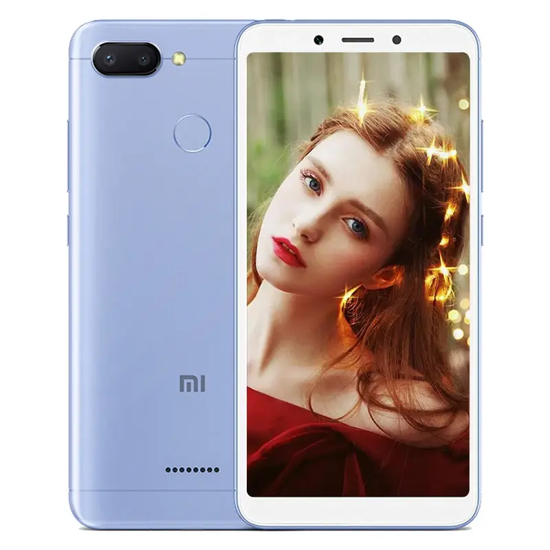 Thumbnail: Global Rom Original Xiaomi Redmi 6 4GB 64GB 13000mAh celular googleplay Fingerpr