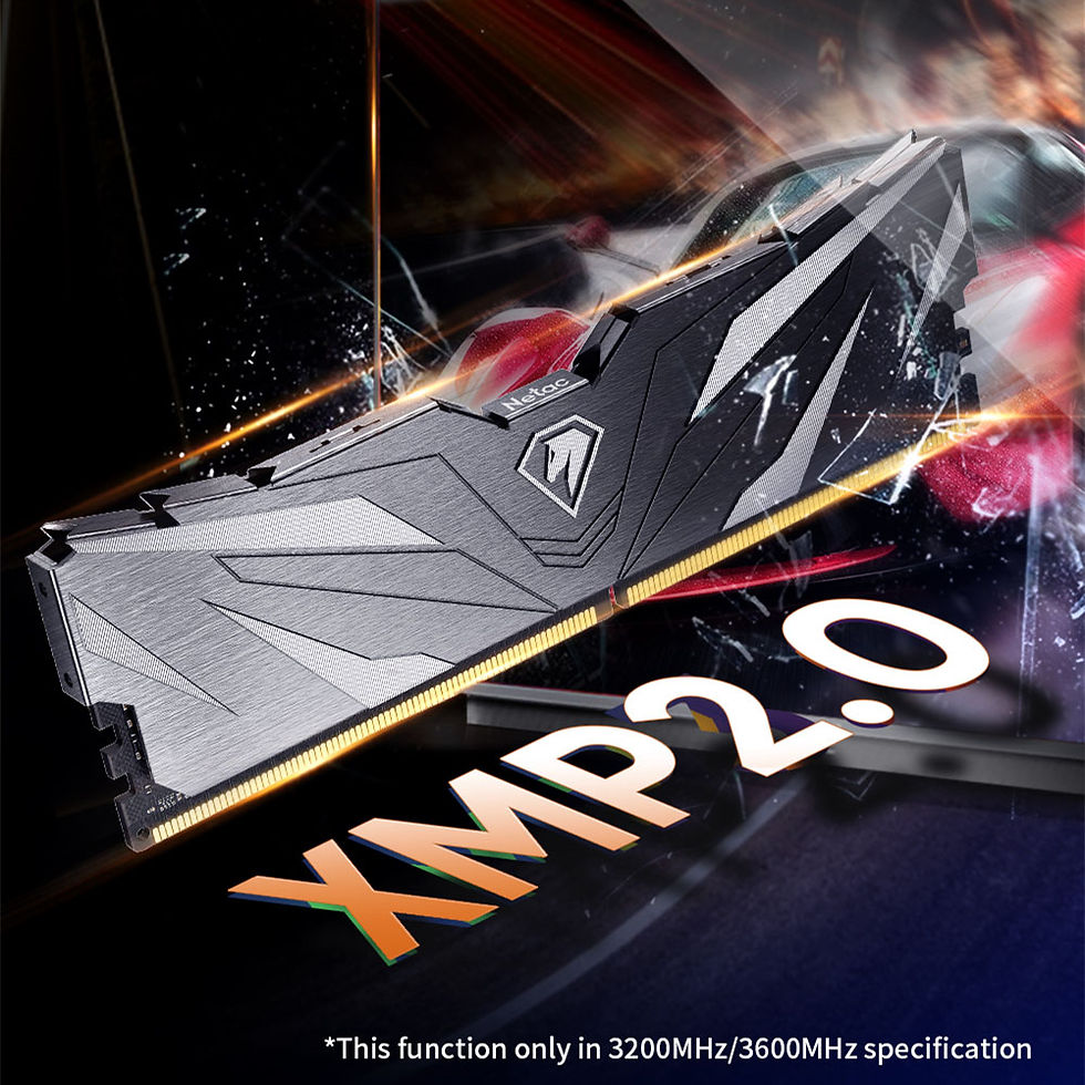 Thumbnail: Netac DDR4 8GB 16GB 3200MHz 3600MHz 2666MHz 16GBX2 8GBX2 XMP2.0 Desktop Gaming M