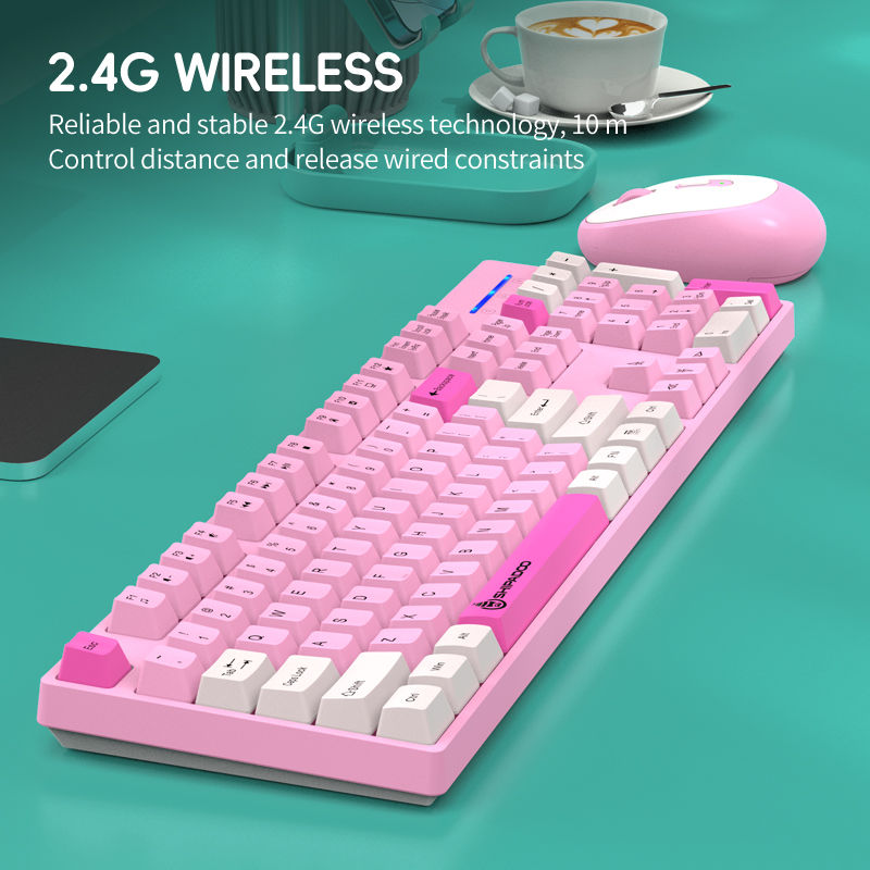 Thumbnail: Shipadoo Wireless Keyboard and Mouse Combo Set Gaming Wireless Laptop Desktop Co
