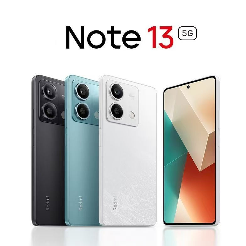 Thumbnail: 5G Smartphone Global Rom Original Xiaomi Redmi Note 13 256GB Dimensity 6080 Ultr