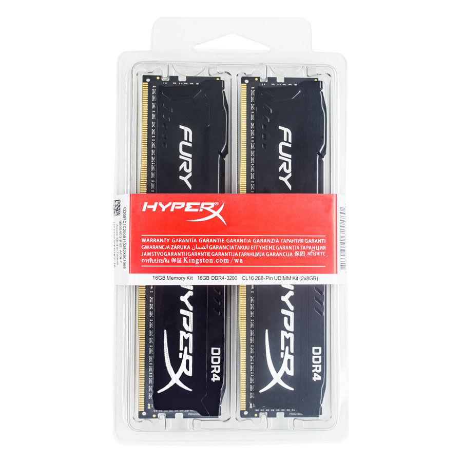 Thumbnail: HyperX Fury DDR3 DDR4 4GB 8GB 16GB 1333MHZ 1600MHZ 1866MHZ 2400MHZ 2666MHz 3200M