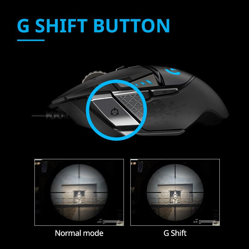 Thumbnail: Logitech G502hero Master Wired Gaming Mouse 502 Esports Machinery Eat Chicken Ma