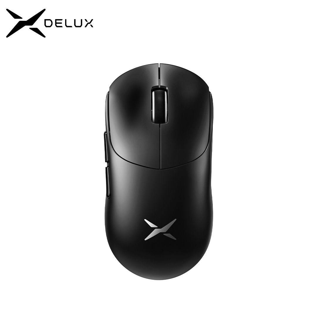 Delux M400 Wireless Gaming Mouse,24000DPI,1KHz Polling Rate,PAW3311,Tri-mode 500