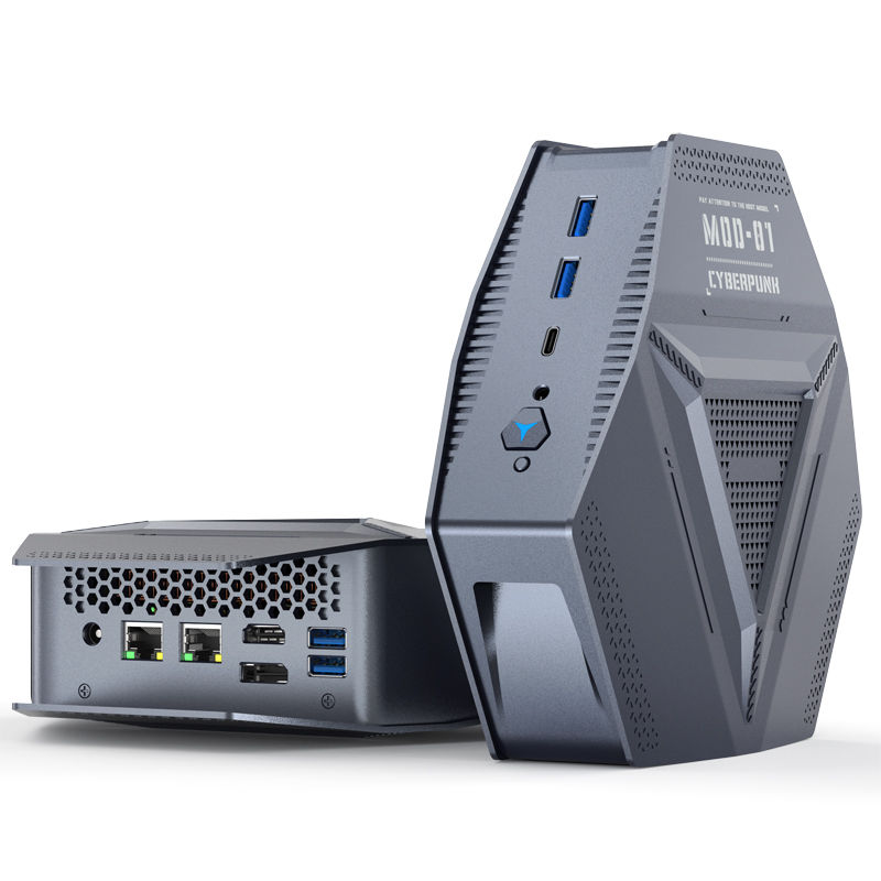 Thumbnail: Gaming Mini PC Intel Core AMD Ryzen 7 8745HS WIFI6 Type-C HD DP 2*DDR5 Desktop O