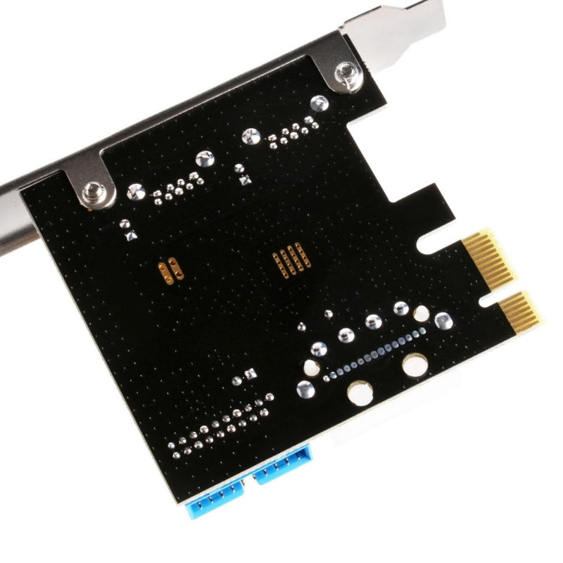 Thumbnail: 2 Ports PCI Express USB 3.0 Front Panel with Control Card Adapter 4-Pin & 20 Pin