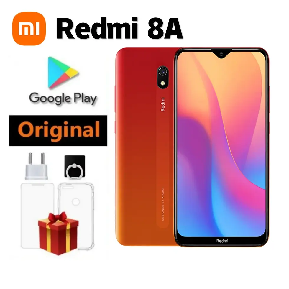 Thumbnail: Original Xiaomi Redmi 8A 4GB 64GB Mobile Phone Battery 5000mAh Snapdargon 439 12