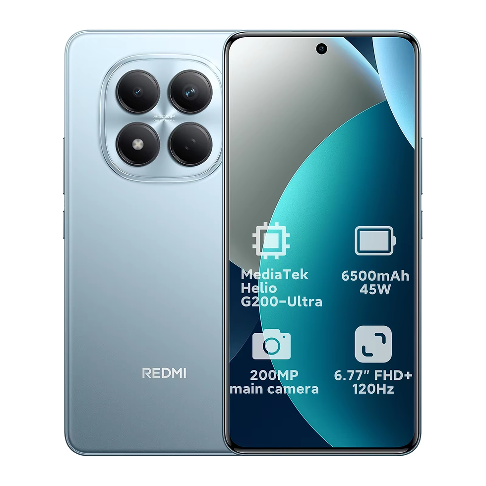 Thumbnail: Global Version Redmi Note 15 Pro 4G Smartphone 6500mAh 45W Battery 200MP OIS Mai