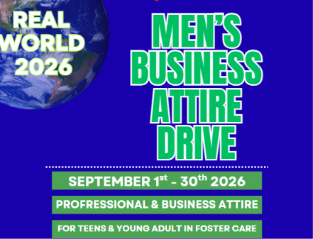 Men's Business Attire Donation Drive