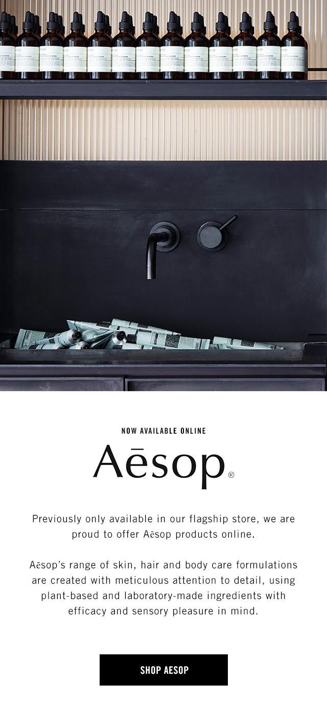A screenshot of a promotional email from Aesop