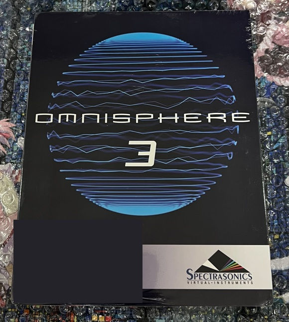 Omnisphere 3のパッケージ表面。