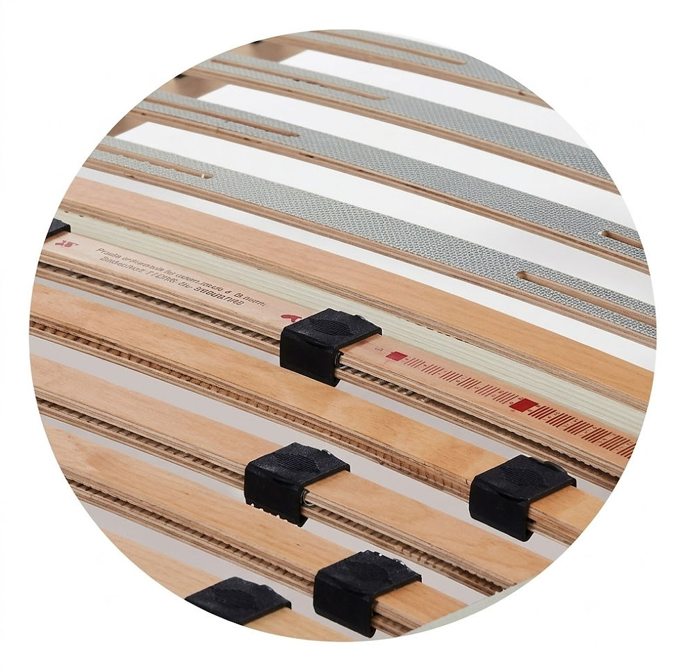 cursori di rigidità rete del letto