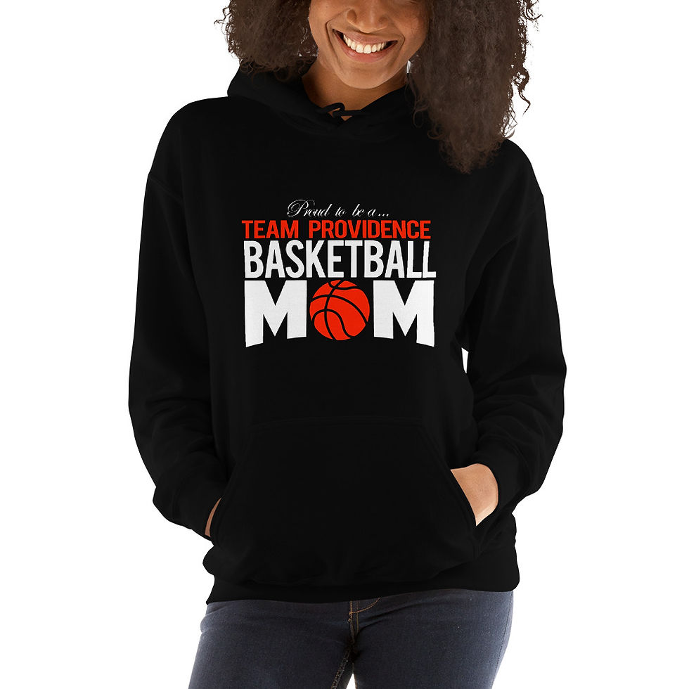 Team Providence Basketball Mom Hoodie