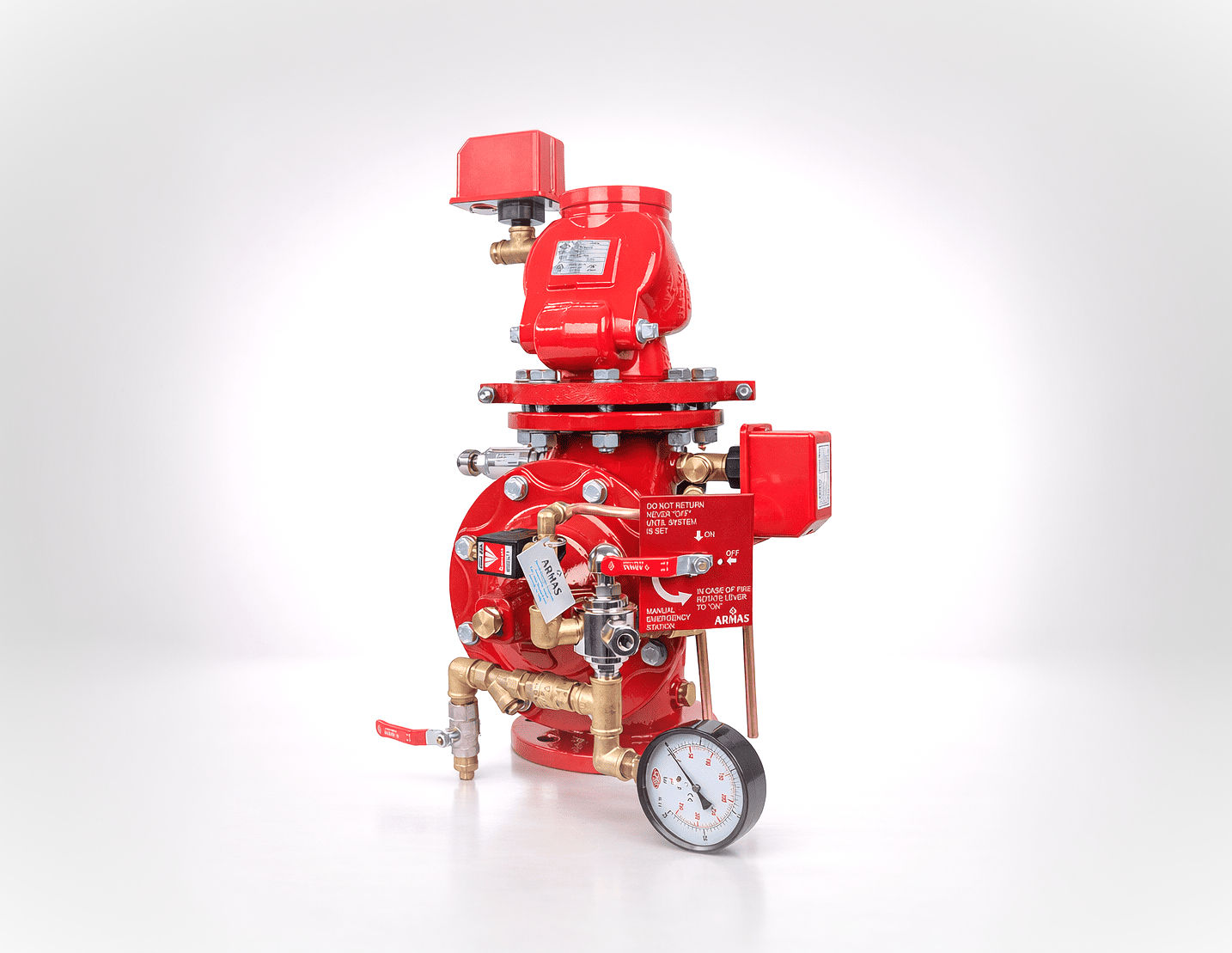 PRE-ACTION VANA - Çift Kilitlemeli, Elektrik Kontrollü, Manuel Reset