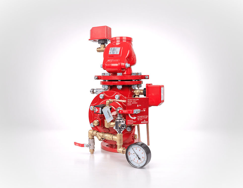 PRE-ACTION VANA - Çift Kilitlemeli, Elektrik Kontrollü, Manuel Reset