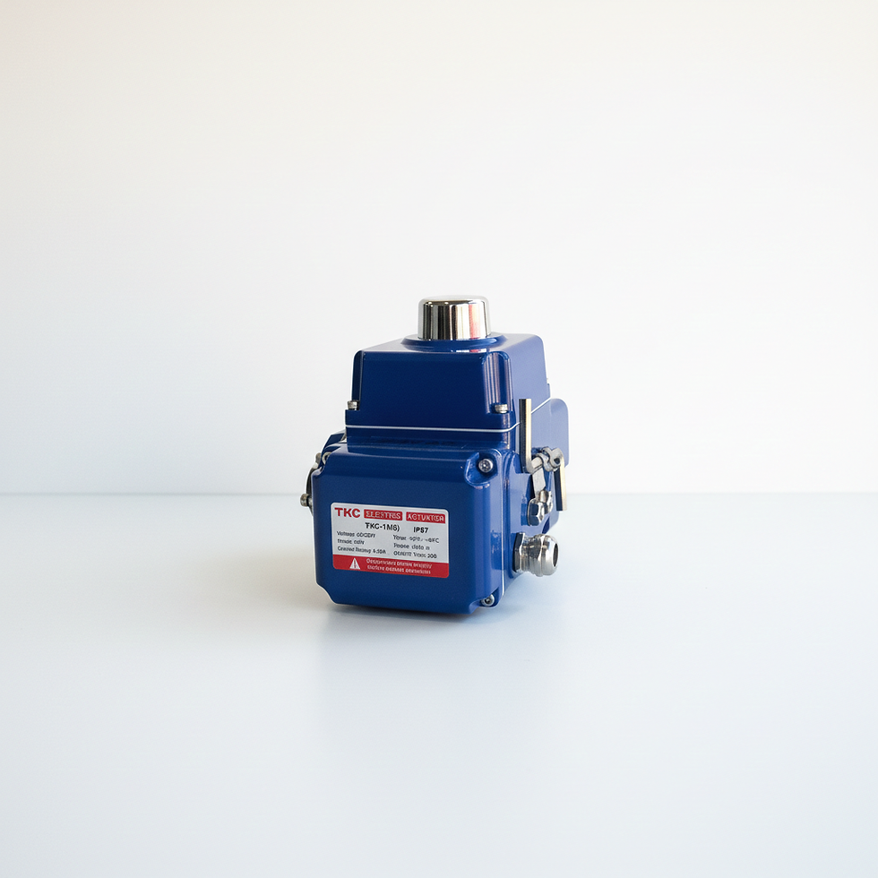 Küçük resim: Elektrikli Aktüatör 4 - 20mA Oransal 220V AC Beslemeli