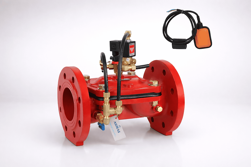 Thumbnail: Hidrolik Kontrol Vanaları - AX-T Pik Döküm GG25 Dişli 230 PSI