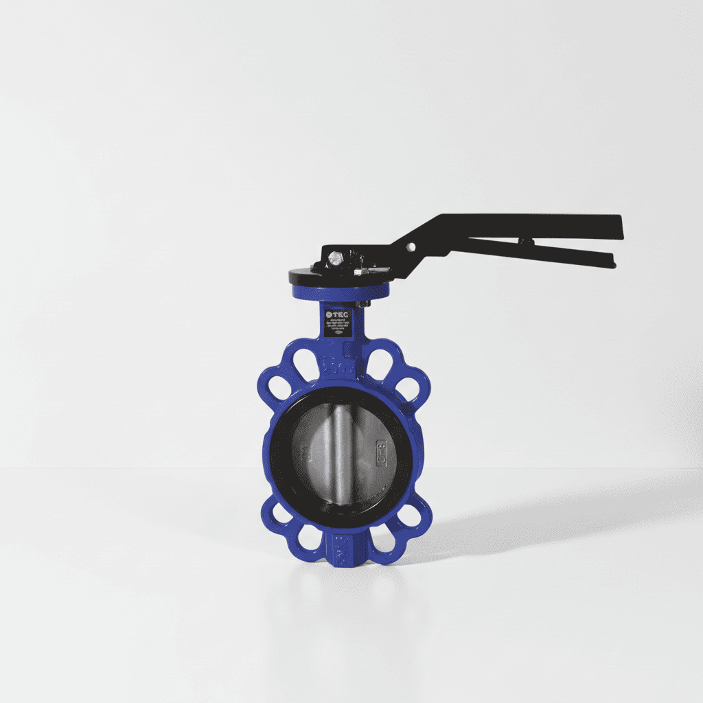 Wafer EPDM Conta 316 Paslanmaz Klapeli Kelebek Vana Kollu