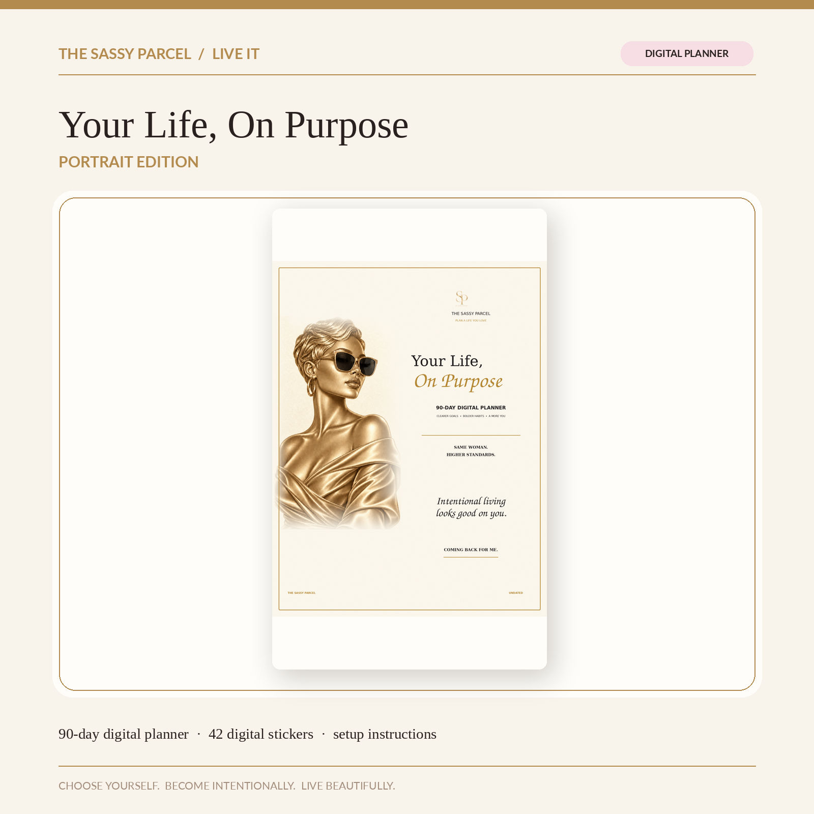 Your Life, On Purpose — Portrait Edition
